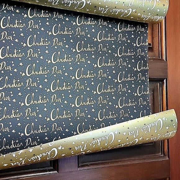 💫 DIOR Double-Sided Wrapping Paper/Gift Bag/Bow/Gift Tag. NEW! - Picture 14 of 16